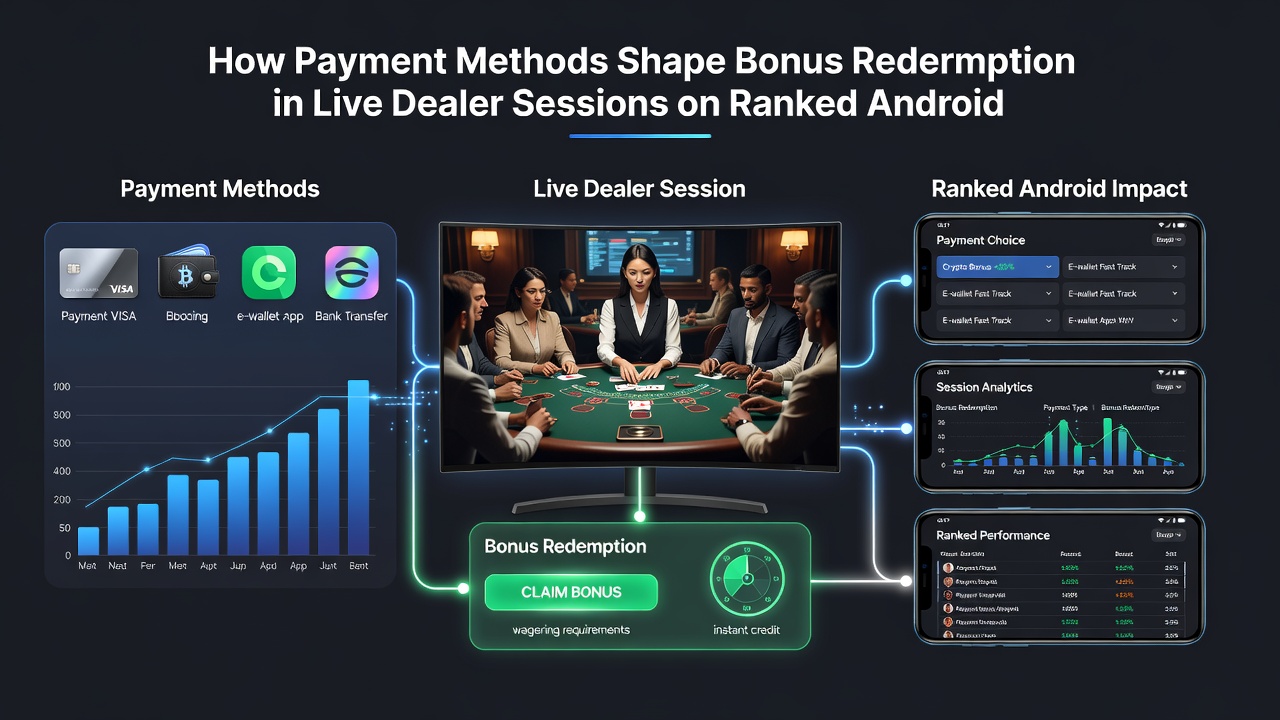 Mobile payment flows shaping bonus patterns in live casino apps