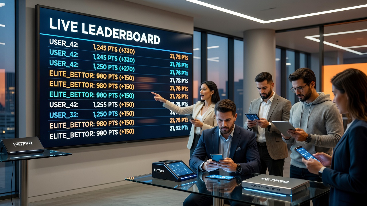 Analytics dashboard showing engagement spikes correlated with leaderboard updates on mobile betting interfaces