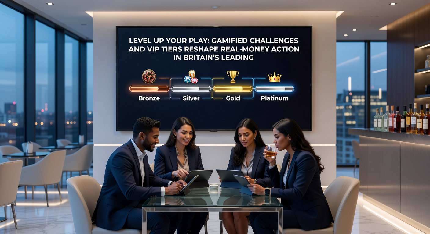 Screenshot of a VIP tier progression chart on a casino app, showing levels from bronze to diamond with reward icons like cashback and exclusive events