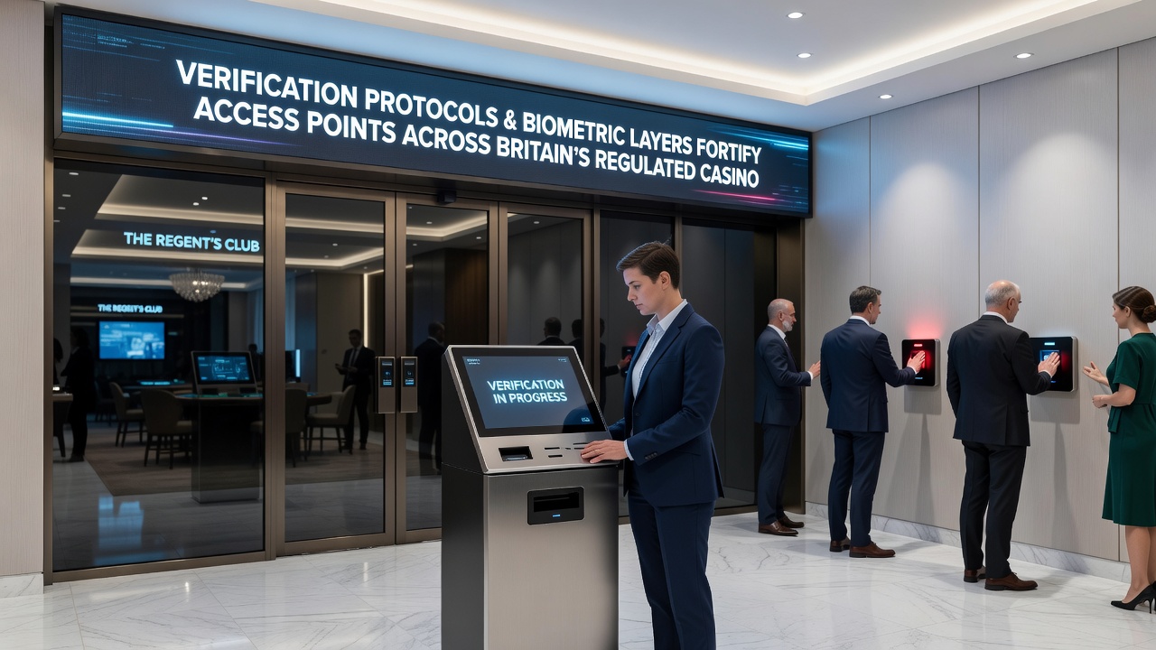 Secure biometric access points integrated into British casino platform interfaces